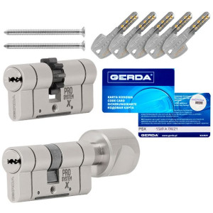Zestaw 2 wkładek Z35/50 + G35/50 nikiel PSX GERDA