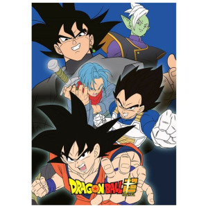 Koc z polaru Dragon Ball Super - Son Goku, Vegeta, Trunks, Zamatsu