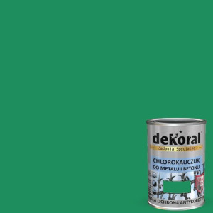 Emalia Chlorokauczukowa Strong Zielony Kanadyjski RAL 6016 0,9L Dekoral