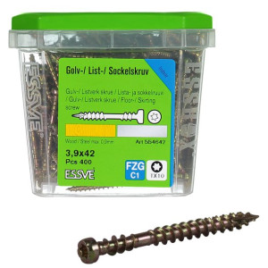 ESSVE Wkręt do listew przypodłogowych 3,9x42mm 400szt