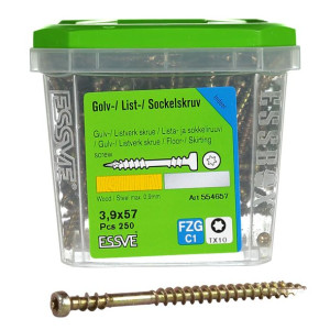 ESSVE Wkręt do listew przypodłogowych 3,9x57mm 250szt