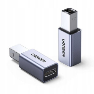 Adapter USB-C na USB-B UGREEN US382 do drukarki