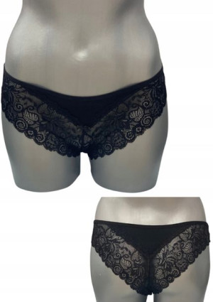 Majtki damskie koronkowe czarne Molino L-XL 40 42