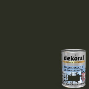Emalia Chlorokauczukowa Strong Brązowy Czekoladowy RAL 8017 0,9L Dekoral