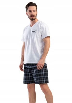 Piżama Męska bawełniana krótki Vienetta 4XL + size