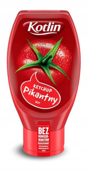 Kotlin Ketchup Pikantny 450g (op12szt)