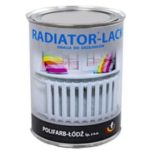 Emalia Do Kaloryferów Radiator Lack 0,8L Polifarb-Łódź