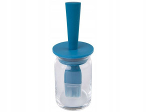 Szklany Pojemnik 240 Ml Z Pędzelkiem Do Marynaty
