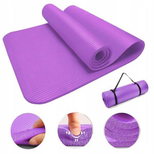 Mata Do Ćwiczeń Fitness Yoga Piletes Sportowa