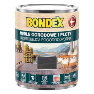 Lakierobecja Pogodoodporna Grafitowy Dąb 0,75L Bondex