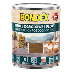 Lakierobecja Pogodoodporna Orzech Laskowy 0,75L Bondex