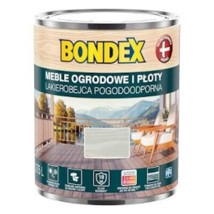 Lakierobecja Pogodoodporna Srebrno-Szary Modrzew 0,75L Bondex