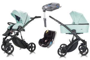 WÓZEK 4w1 MILU KIDS ATTESO ATS-16 + Avionaut
