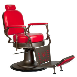 Gabbiano Fotel Barberski Red Star