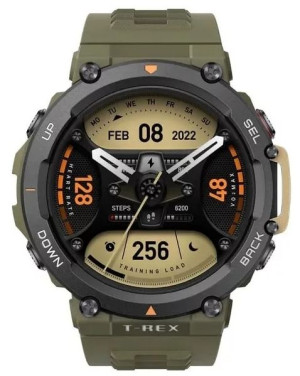 Smartwatch Amazfit T-Rex 2 zielony 1,39 Bluetooth
