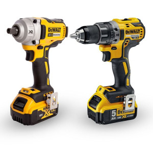 Wiertarko-wkrętarka Aku. Klucz Aku. Udarowy Dewalt Li-ion 2x5ah