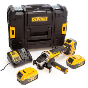 Szlifierka Kątowa Akumulatorowa Dewalt Dcg405p3-qw 125mm, 18,0v 3 X 5.0ah
