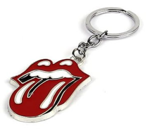 Brelok metalowy - Rolling Stones (2)