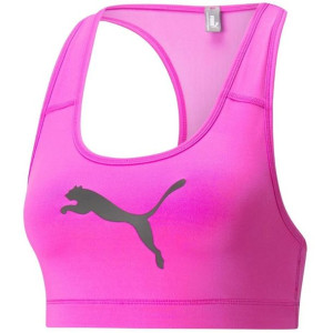 Stanik damski puma mid impact 4keeps bra deep różowy 520304 13