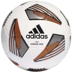 Piłka nożna adidas tiro league j350 biało-pomarańczowo-czarna fs0372