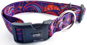 Obroża dla psa Paisley L 45-60cm / 30mm