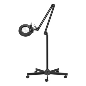 Lampa Lupa Led S5 + Statyw Led Reg. Natężenie Światła Czarna