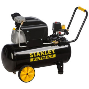 Kompresor Tłokowy, Olejowy 'stanley Fatmax' 1500w, 50l, 222l/min, 8 Bar