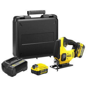 Wyrzynarka Akumulatorowa Stanley Fatmax V20, 18v Li-ion, 2 X 4.0ah, Walizka