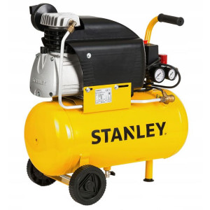 Kompresor Tłokowy, Olejowy 'stanley' 1500w, 24l, 222l/min, 8 Bar