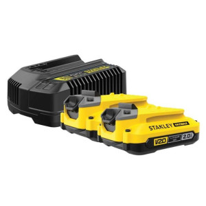 Zestaw Zasilający Stanley Fatmax V20, 18v 2 X 2.0ah Li-ion