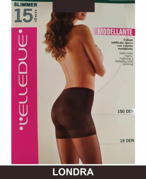 ELLEDUE SLIMMER 15 Rajstopy dam. LONDRA Roz.:4 XL