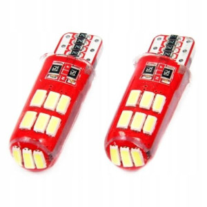 Żarówka LED 12V SILCA W5W CANBUS biała white 2 szt