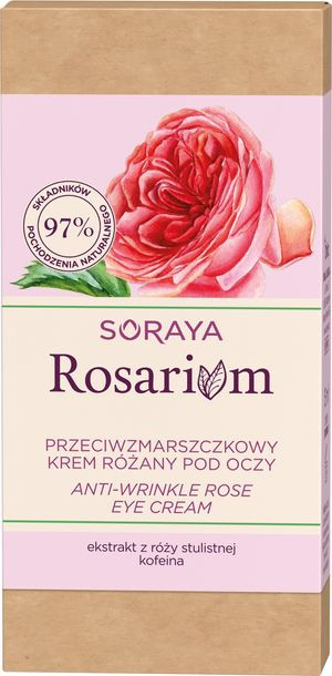 Soraya Rosarium Różany Krem przeciwzmarszczkowy pod oczy 15ml