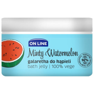 On Line Bath Jelly Galaretka do kąpieli Minty Watermelon 230ml