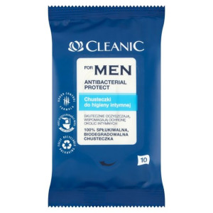 Cleanic for Men Chusteczki do higieny intymnej dla mężczyzn Antibacterial P