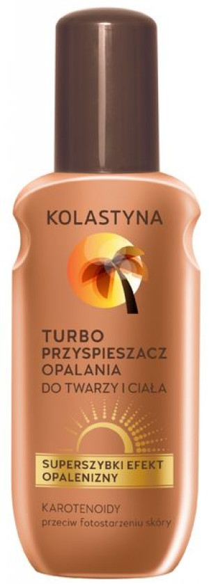 Kolastyna Opalanie Turbo Przyspieszacz opalania do twarzy i ciała 150ml