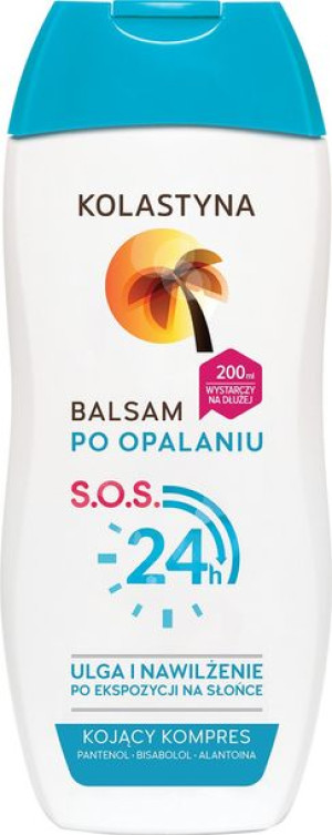 Kolastyna Opalanie Balsam po opalaniu S.O.S - 24H Ulga i Nawilżanie 200ml