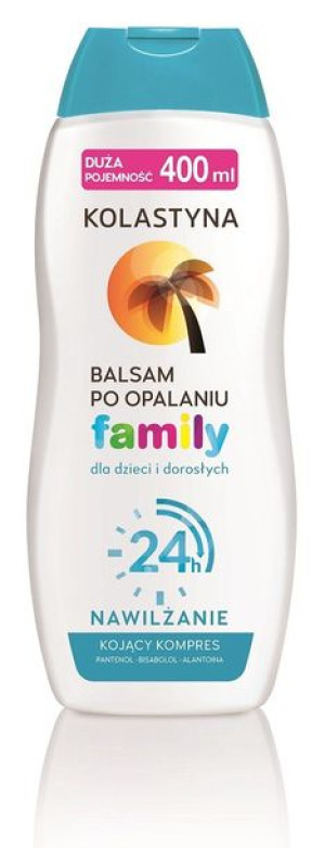 Kolastyna Opalanie Balsam po opalaniu Family dla dzieci i dorosłych 400ml