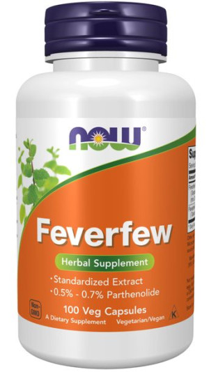Feverfew - Wyciąg z ziela złocienia maruny 175 mg (100 kaps.)