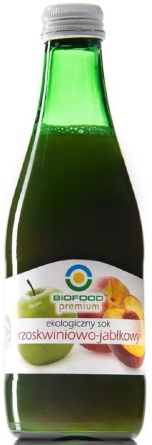 Sok Brzoskwiniowo - Jabłkowy Bio 300 Ml - Bio Food