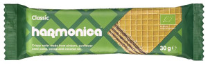 Wafelek Z Kremem Mleczno - Kakaowym Bio 30 G - Harmonica