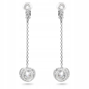 SWAROVSKI - Klipsy Generation Chain Long White RHS