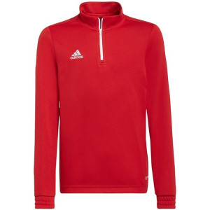 Bluza dla dzieci adidas entrada 22 tr top czerwona h57550