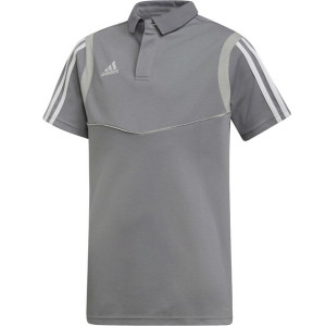 Koszulka dla dzieci adidas tiro 19 cotton polo junior szara dw4737