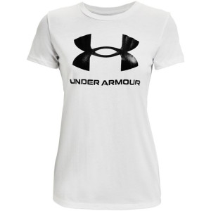 Koszulka damska under armour live sportstyle graphic biała ssc 1356305 102