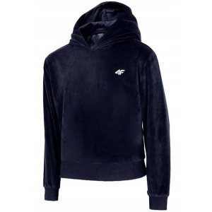 Bluza dla dziewczynki 4f granatowa hjz20 jbld004 31s