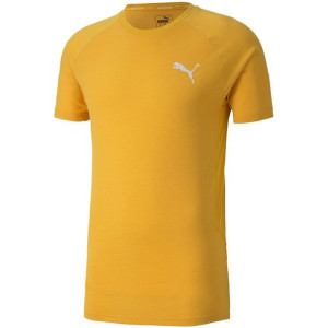 Koszulka męska puma evostripe lite tee żółta 581534 25