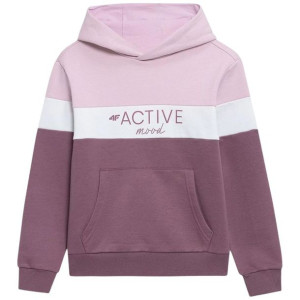 Bluza dla dziewczynki 4f burgund hjl22 jbld002 60s
