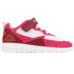 Buty dla dzieci kappa durban pr k biało-różowe 260894prk 1022