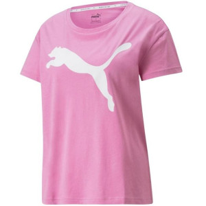 Koszulka damska puma rtg logo tee opera różowa 586454 15